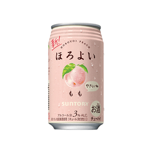 【12瓶装】  日本三得利和乐怡桃子酒水蜜桃微醺鸡尾酒果酒白桃