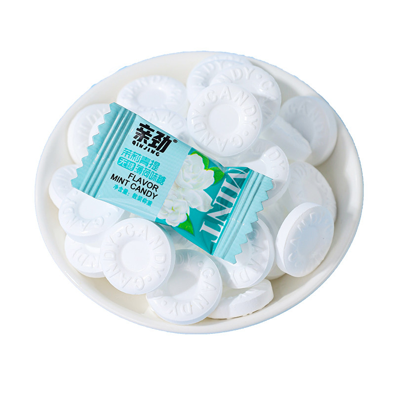 网红糖果薄荷糖清凉维c无糖清新口气花香果味糖混合多口味小零食