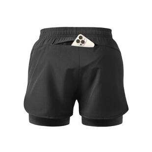 运动短裤男款跑步专用可放手机马拉松田径训练夏季速干内衬三分裤