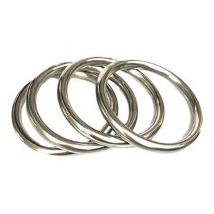 304不锈钢单环防护栏围栏装饰单圈圆环精品满焊201圆管圆圈装饰环