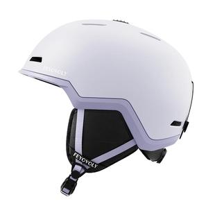 飞鱼未来滑雪头盔冬季女士纯色一体保暖超轻防撞户外护具雪盔雪帽