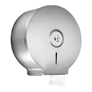 不锈钢304大卷纸盒酒店卫生间大盘擦手纸巾盒公共厕所防水纸巾盒