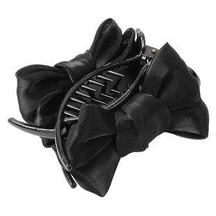 法式双面蝴蝶结抓夹在逃公主发夹甜美可爱少女发抓后脑勺盘发发卡