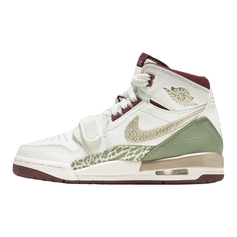 NikeAJ312白绿中帮复古休闲鞋女