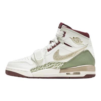 NikeAJ312白绿中帮复古休闲鞋女