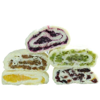 内蒙古特产鲜奶皮子卷纯手工奶皮千层毛巾卷牛奶制作零食入口即化