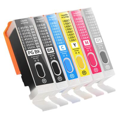 ix6780 IX6880打印机墨水851/850墨盒【原装品质】适用佳能IP8780 7280 MG7580 7180 5680 6380 5580连供填充