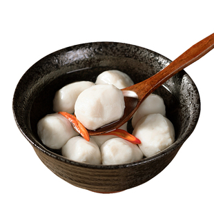 湖北鱼丸纯手工无添加鱼圆子鱼糕火锅食材白鱼肉丸大冶还地桥特产