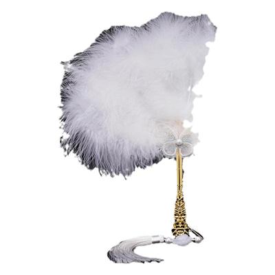 古风羽毛扇汉服配饰舞台表演