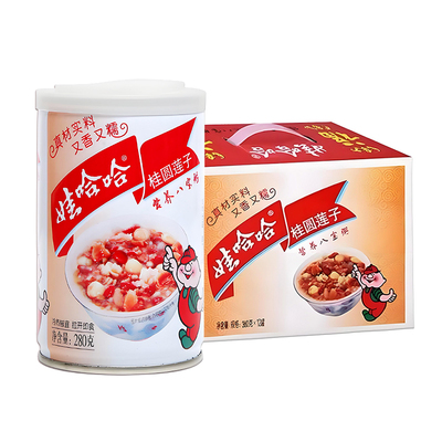 娃哈哈八宝粥桂圆莲子360g*12瓶