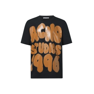 【自营】Acne Studios春夏新款男士经典字母棉质时尚休闲短袖