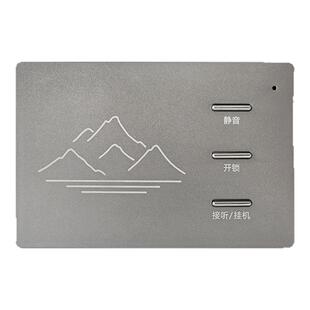 免提门禁话机楼宇对讲系统非可视对讲两线兼门铃室内分机开锁智能