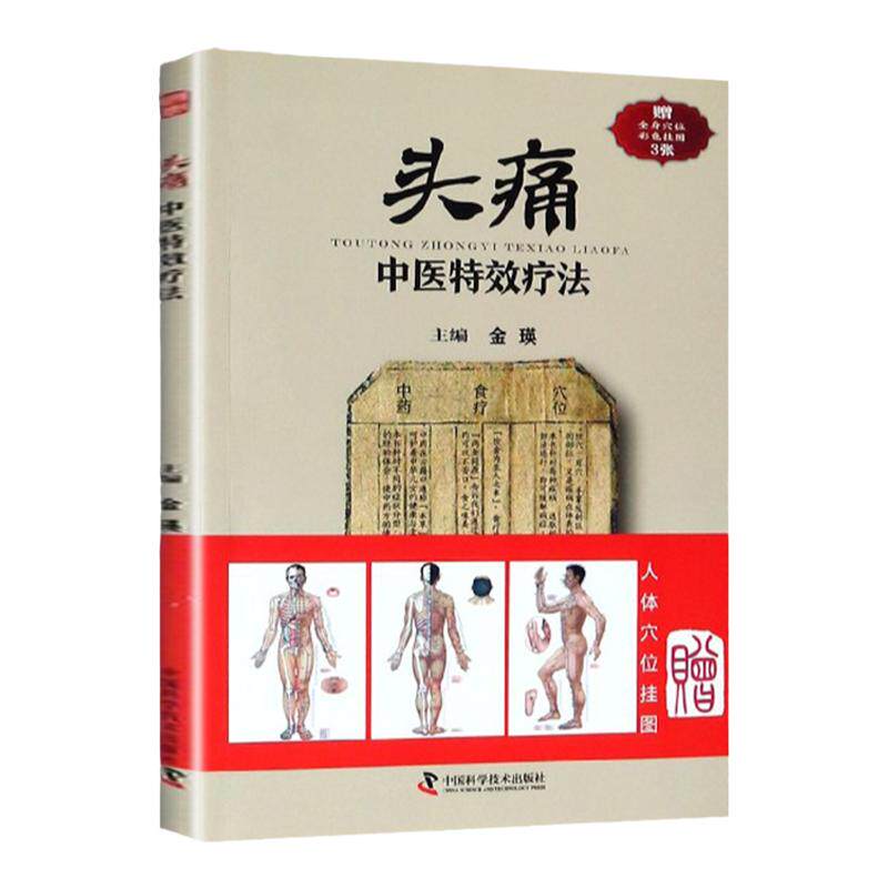 正版 头痛中医特效疗法 临证用药务求精当 引经据典入古出新 头疼 头痛治疗方法临床书籍 中国科学技术出版社