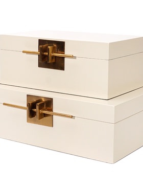 新中式风首饰盒样板房间工艺品