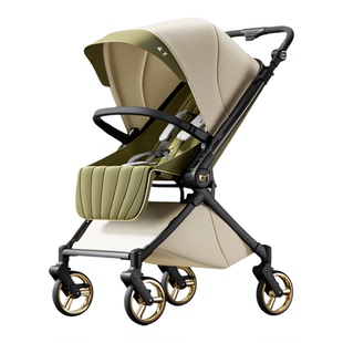 DearMom罗马假日新生儿双向轻便避震婴儿推车便携可坐躺