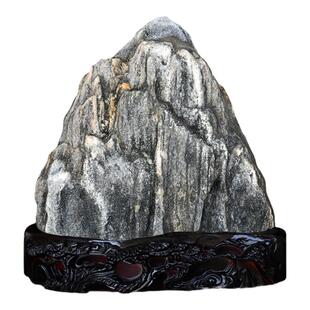 泰山石敢当旗舰正宗中号阳石办公室原石雕石头玄关摆件靠山石过门