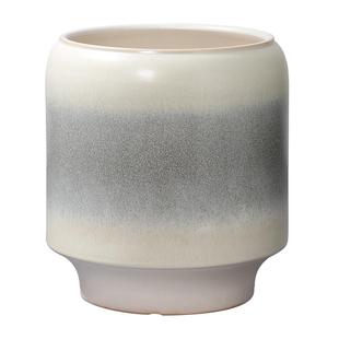 北欧风简约花盆陶瓷家用室内大号专用黑金刚兰花虎皮兰冬青三角梅