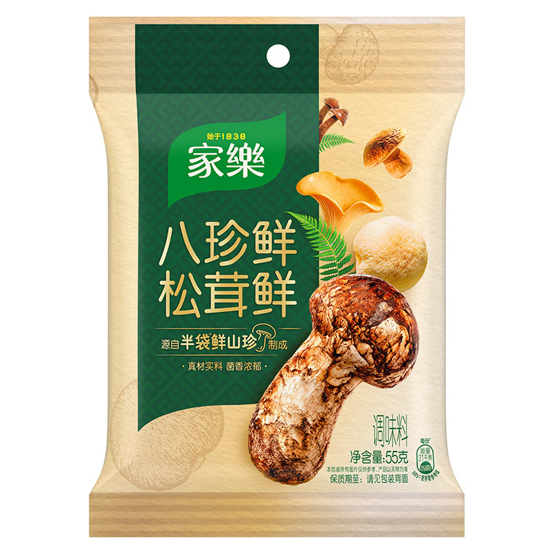 家乐八珍鲜松茸鲜鸡精