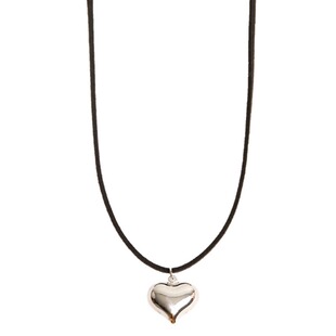 bm项链系绳爱心女新款银色吊坠毛衣链长链百搭正品brandymelville