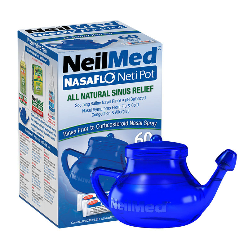 NeilMed手持鼻炎家用洗鼻壶盐