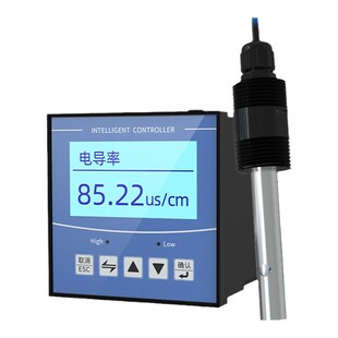 水质电导率检测仪工业废水处理酸度计探头在线污水测量EC传感器