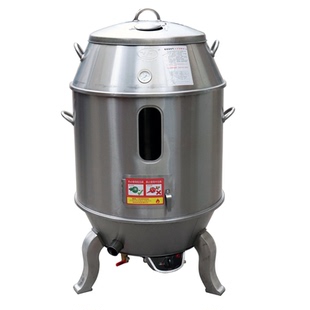 广东三水永丰燃气烤鸭炉加厚双层不锈钢烧鹅炉烧鸡炉广式烤乳猪炉