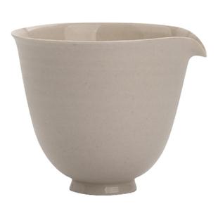 元无公道杯陶瓷景德镇流云高端公杯茶具公道杯单个草木灰茶道公杯