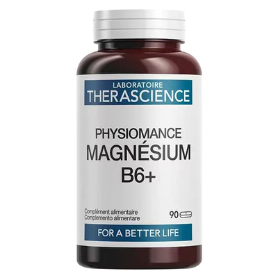法国therascience德诺海科镁B6碳酸镁甘油磷酸镁神经心理肌肉疲劳