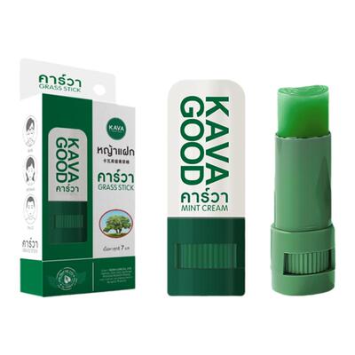 泰国进口KAVAGOOD卡瓦库德正品青草薄荷舒缓膏棒止痒婴儿宝宝清凉