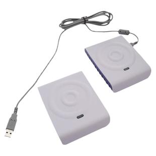 德卡D8 D3-U感应式ic卡双卡座德卡读卡器会员卡rfid卡读写器usb接口包邮剑龙USB带开发包D8U/非接触式CPU读卡