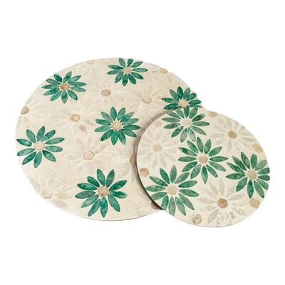 欧美隔热垫创意圆形餐垫