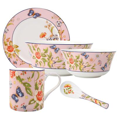 英国aynsley安斯丽餐盘骨瓷餐碗