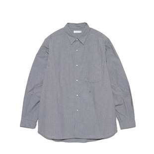 NANAMICA Regular Collar Wind Shirt 24SS 日产宽松长袖衬衫