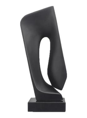 意象饰界现代简约抽象雕塑摆件轻奢艺术品摆设玻璃钢软装饰品家居