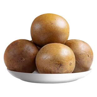 罗汉果干果正品旗舰店广西桂林特产中药材胖大海咽茶炎泡水喝冻干