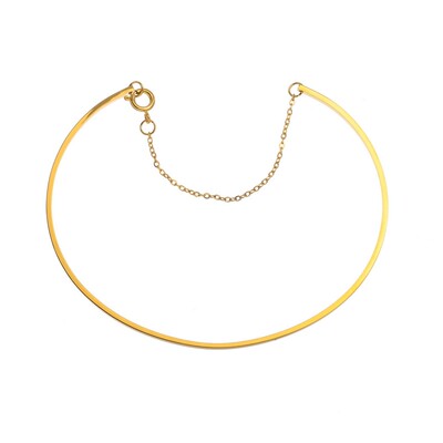 不掉色新款金色in镀18K金