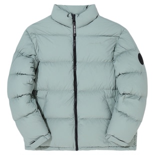 ABLE JEANS冬季新款男女同款宽松街头立领龟背羽绒服外套情侣厚款