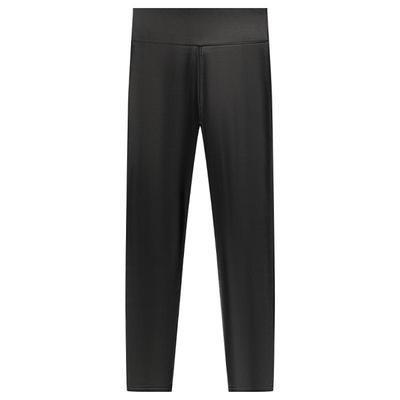 加绒皮裤高腰pu女裤子