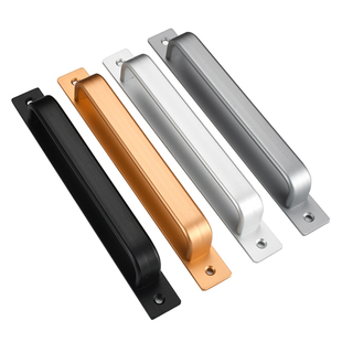 免打孔门拉手铝合金门把手手柄窗户玻璃门木门卫生间柜门小把手