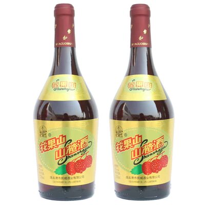 连云港花果山山楂酒720ML*2瓶