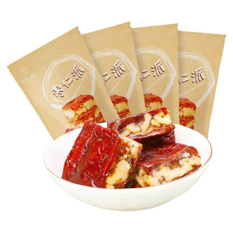 枣粮先生枣仁派205g*4包即食