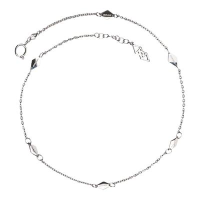 菱形条式轻奢小众钛钢百搭项链