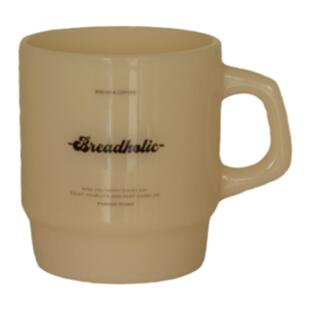 pigsheep中古风玉色奶玻璃小众ins韩系叠叠杯牛奶杯咖啡杯马克杯