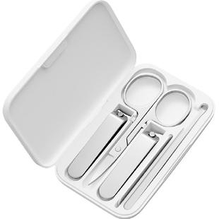 小米米家指甲剪套装指甲刀平口指甲钳斜口修甲家用美容剪掏耳勺