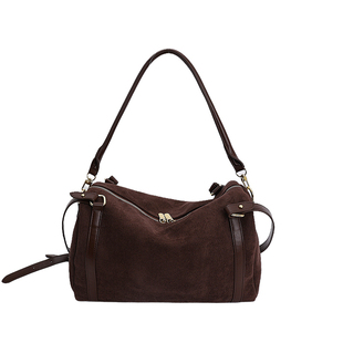 秋冬美拉德复古包包女式2025新款腋下波士顿枕头包百搭单肩斜挎包