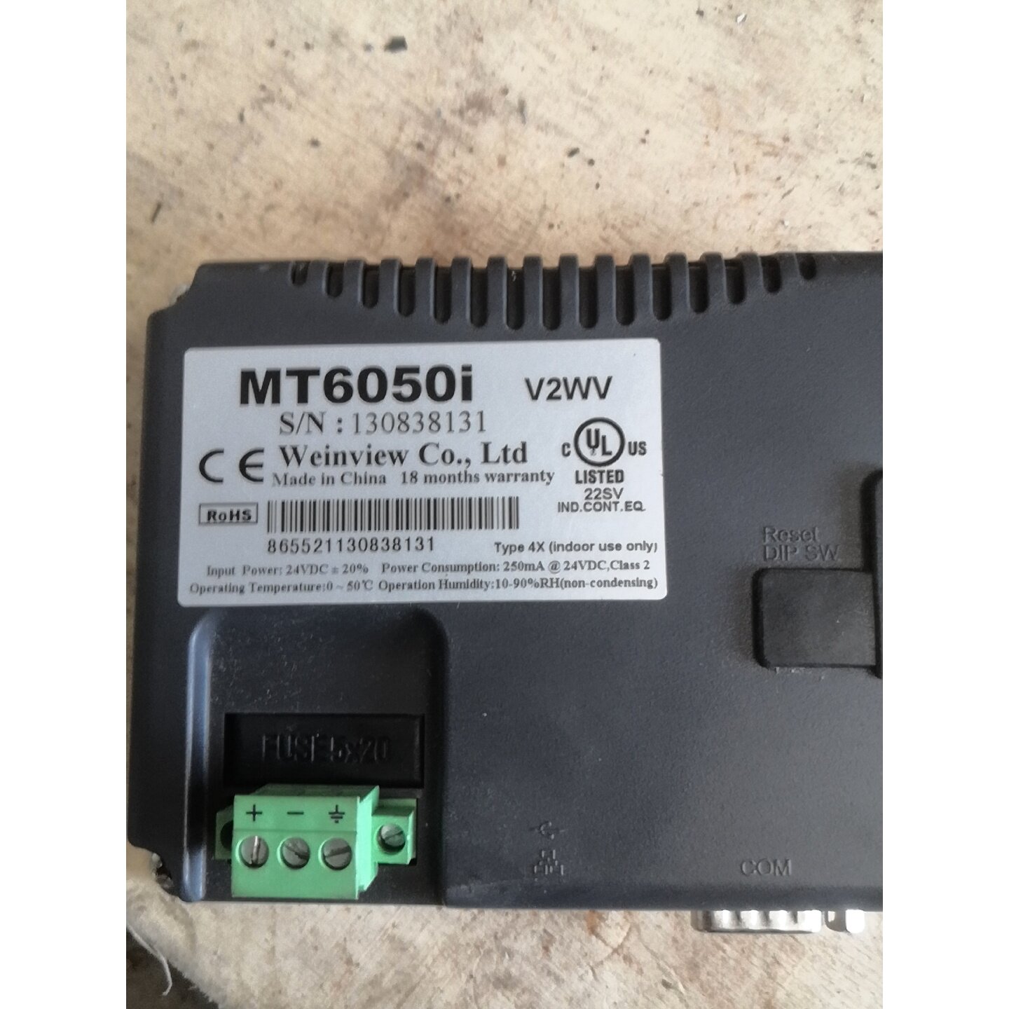 议价-威纶触摸屏 MT6050I V2WV 外观漂亮