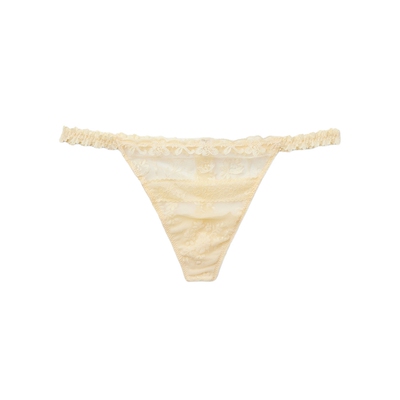 Intimissimi意舒漫26夏季新品性感纯欲蕾丝刺绣丁字裤SPD2601