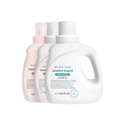 wickle婴儿洗衣液抗菌婴幼儿新生宝宝儿童抑菌酵素洗衣液大人通用