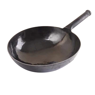 正宗手工铁锅黑锅官方旗舰店老式炒菜锅不粘锅家用不生锈产地章丘