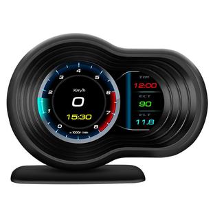 唯颖车载HUD抬头显示器汽车通用OBD液晶仪表车速多功能高清平视仪